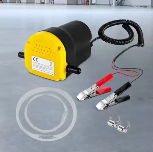 This portable electric oil pump supports 12V and 24V power supply and is a self-priming micro oil pump. The complete set comes with hoses, battery clamps and other accessories. It is easy to assemble and can extract oil. It is suitable for changing oil in cars and small agricultural machinery, facilitating the transfer of oil and convenient for carrying and storage. It is a practical auxiliary tool for vehicle maintenance and the maintenance of small equipment.