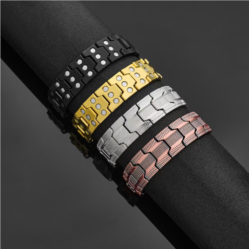 Order today and you will receive 2 healthy-promoting, pain-relieving and sleep-improving pure copper magnetic therapy bracelets. This magnetic bracelet features a unique retro design and integrates magnetic health technology. It is sturdy, durable, comfortable and flexible, showcasing a distinctive personal style. It accompanies you through wonderful moments and witnesses every growth and shining moment.