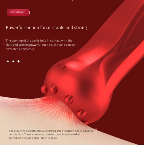 Highly recommended by the Chinese Academy of Sciences, this smart scraping and cupping device deeply removes dampness and toxins, relieves muscle soreness, and dredges the meridians and blood.