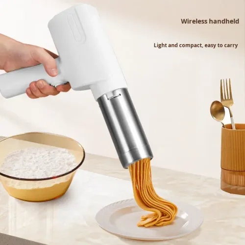 Fully Automatic Noodle Press Machine Handheld Electric Noodle Gun for Household Pasta Makers