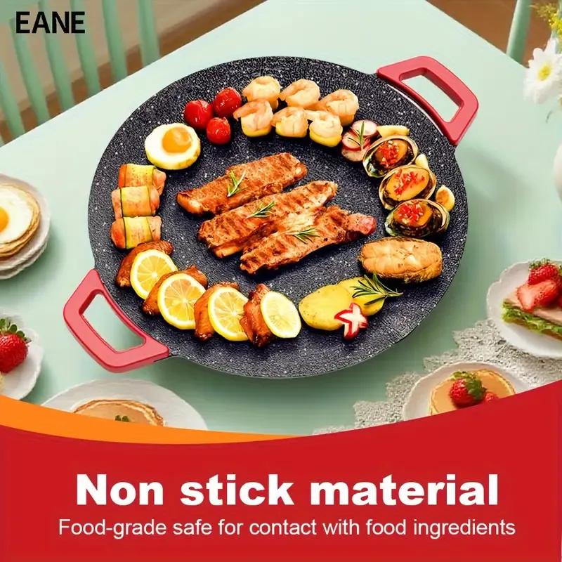 Electric Griddle Pan with Adjustable Temperature Control