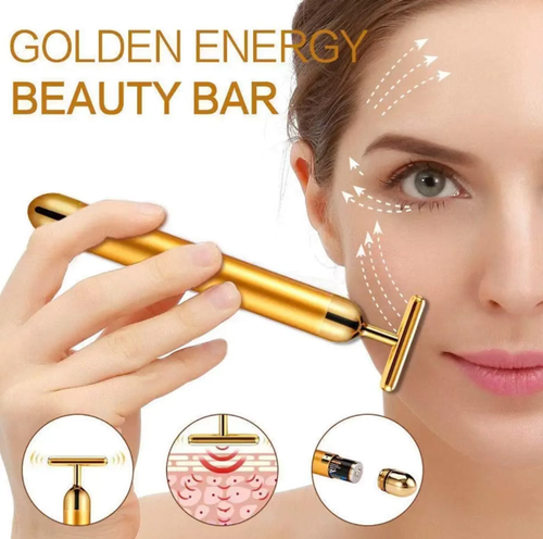 Order today and you will receive 2 of the star-studded anti-aging full-face micro-vibration gold beauty devices. They can enhance blood circulation, reduce swelling, increase firmness, and improve absorption. They are portable and easy to use. They are suitable for emergency care in the morning and for enhancing the effect of skin care. With just one stick, you can complete your daily facial care. You can enjoy deep facial care at home.