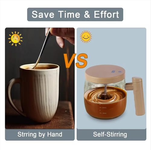 Order today and you will receive 2 fully automatic self-cleaning glass mixing cups. Press with one hand to open. Suitable for making herbal tea and mixed drinks. Completely waterproof and easy to clean. Long battery life. Available in milk color and apricot color. The glass-like texture has high appearance quality. Suitable for use in offices and homes. It will make your hands feel cool when drinking.