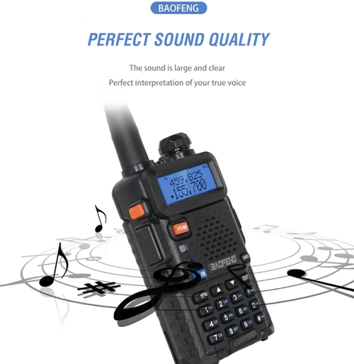 Order today and you will receive 2 uv5r outdoor wireless high-power dual-section professional-level walkie-talkies. These devices have long battery life, come with an LED flashlight and emergency calling function. They are easy to operate. The equipment is small in size and easy to carry, featuring shock resistance and durability. It is suitable for outdoor driving, construction sites, security, and team activities, etc. Make every outdoor exploration worry-free and safe and reliable.
