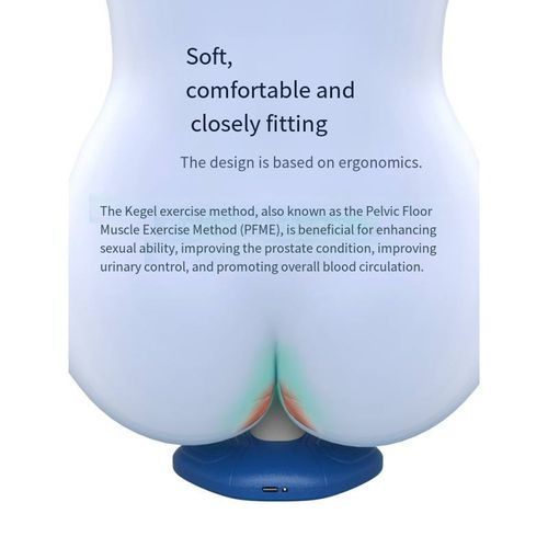 Strengthening the pelvic floor muscles,The PC muscle trainer. Order today and you'll receive 2 units. It is designed based on ergonomics and can perfectly fit the human body curve, providing a comfortable sense of envelopment. It improves the blood circulation in the pelvic floor and enhances the control ability of the muscles. Whether sitting or standing, men or women can easily perform the exercises, enhancing sexual vitality and health levels, and restoring your quality of life.
