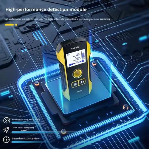 The wire and metal rod detector inside the wall can precisely detect metal, electrified wires and wood inside the wall. The high-definition screen provides a clear and intuitive display of the location and direction. It is powered by lithium battery and supports Type-C fast charging. The operation is very convenient. This tool is essential for both home decoration and circuit renovation, ensuring safety in home decoration and construction.