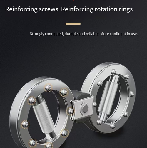 This resistance speed lever is designed with a metal frame and bearing mechanism. The circular textured grip is anti-slip and comfortable to hold. It can be folded for portability. It can exercise the arm and wrist muscles, strengthen the abdominal core, and is a portable fitness tool for office workers and beginners in fitness. It enables you to start your muscle shaping plan anytime and anywhere.