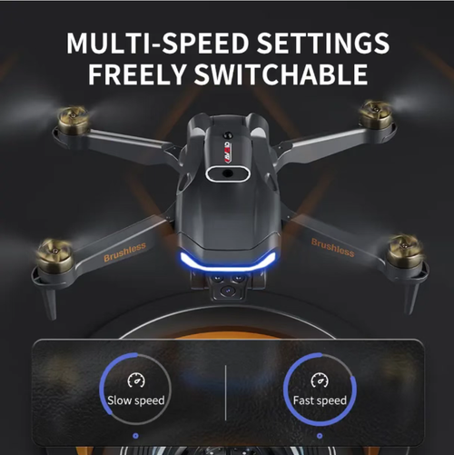 Equipped with brushless motors, it has powerful performance, is resistant to wind and can stabilize the flight. It features intelligent obstacle avoidance in multiple directions to reduce the risk of crashing. It supports multi-speed adjustment. With high-definition cameras and real-time video transmission, it can be easily operated by beginners. It is foldable and portable, making it a practical tool for travel aerial photography and recording scenery.