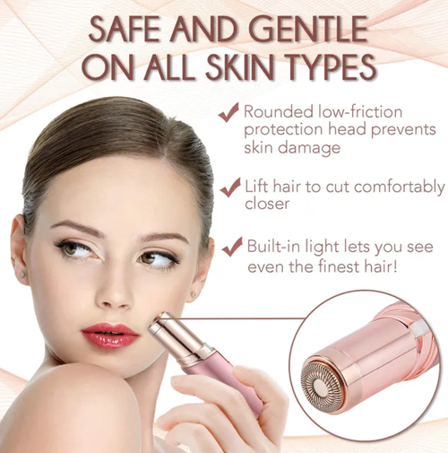 The painless lipstick-style electric eyebrow trimmer brings the Japanese salon-level eyebrow shaping experience to your makeup bag, allowing even beginners to create their own advanced eyebrow shapes with their eyes closed.