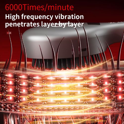 Multi-functional electric spray airbag comb. With just one press, it sprays water mist to hydrate and lock in moisture. The airbag comb teeth are soft and springy, protecting the scalp. It reduces pulling and does not damage the hair. It prevents static electricity, making the hair smooth and easy to manage both at home and when going out. It can handle any messy hair and help you grow soft and shiny hair!