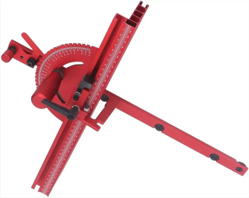 The woodworking-specific push handle slide groove is a combination of push handle, slide groove and support. It is made of high-strength aluminum alloy and features clear markings and precise adjustment. It can achieve multi-angle cutting (including straight and inclined cuts) with millimeter-level accuracy. It is suitable for home decoration, wooden craftsmanship, DIY and other scenarios, and is an excellent assistant for precise woodworking cutting.