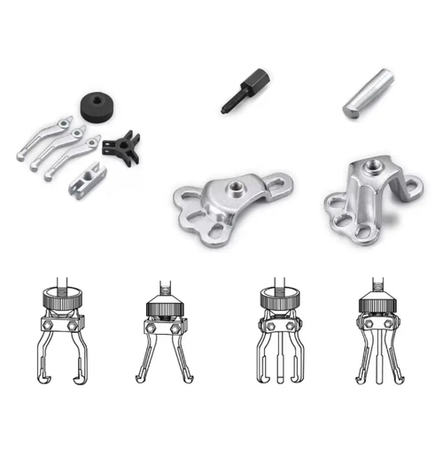 This 18-piece set of car hub bearing removal hammer tools is fully compatible with bearings and half shafts of various vehicle models. The hammer has an easy-to-use design and is made of alloy steel, which is durable and sturdy. It is suitable for various automotive repair scenarios and comes with a custom storage box for convenient and portable storage. It is an expert-level disassembly and assembly tool for auto repair shops and mechanics.