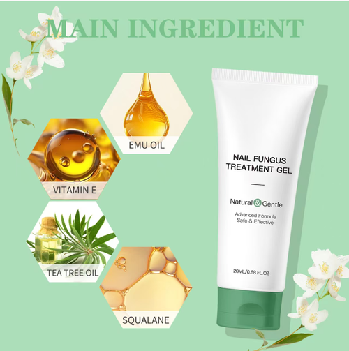 Order today and you will receive 3 boxes of natural antibacterial nail care gel. This natural and gentle nail gel has three functions: anti-fungal, repair, and moisturizing. It helps improve nails with fungal infections as well as dry and fragile nails. It is convenient for home care and can restore the health and luster of nails. Make every care session gentle and effective, and bring your nails back to a healthy and shiny state.