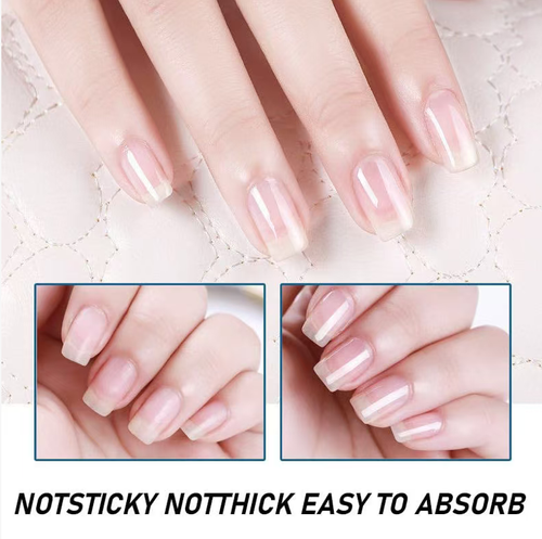 3 days to grow glass nails! Just today, this anti-spike nail care oil, containing keratin and botanical essential oils, is absorbed by the nail surface and cuticle in seconds. It can eliminate nail spikes and make nails strong and resilient within 3 days, giving your nails a smooth and moisturized appearance like a baked-to-perfection manicure. Certified by thousands of users: Your fingertips are soft and won't get stuck in the nail!