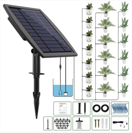 Solar-powered outdoor silent oxygenating pump for fish ponds. No electricity connection required. The solar panel can be adjusted at an angle. Combined with the gas pipe and aerator stones, fine bubbles efficiently increase oxygen levels. Complete accessories make installation easy. Suitable for garden ponds, fishing temporary holding tanks. Waterproof for outdoor use. Continuously supplies oxygen without any electricity cost throughout the day.