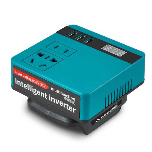 This intelligent inverter features wide-voltage input and efficient inverter operation, with a digital display screen for real-time monitoring. It comes with an AC socket and multiple USB interfaces, which are compatible with various devices such as laptops and digital equipment, making it a mobile energy manager for outdoor camping and home emergencies. It enables you to use electricity freely without interruption.