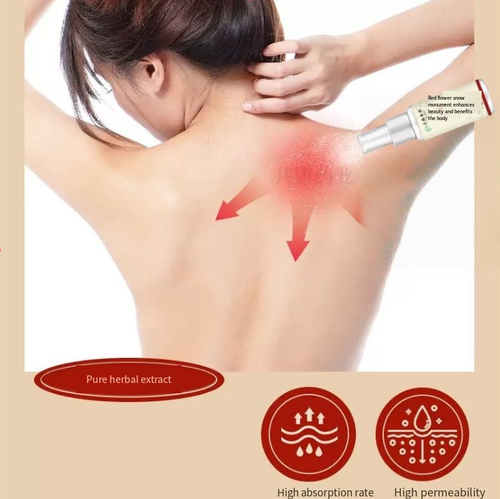 Red Flower Ligusticum Root Joint Spray contains herbal extracts such as red flowers and ligusticum. Just one spray can relieve joint pain and stiffness. Order today and get 3 bottles within 3 days. Witness the effect within 7 days. It can be sprayed on areas of discomfort such as neck, shoulders, waist and legs. It is a highly cost-effective choice for joint care.