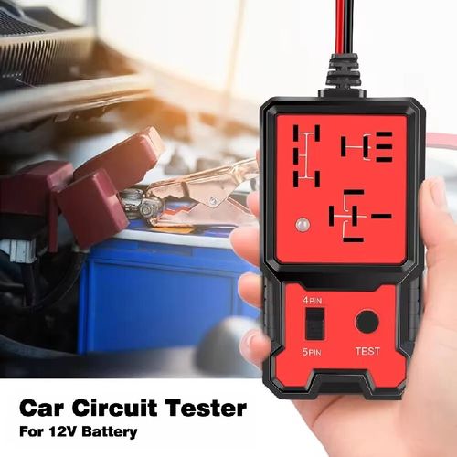 Car Relay Tester: The ultimate diagnostic tool for automotive circuits. It accurately detects faults in relays and circuits, making it impossible for any automotive circuit faults to remain hidden.