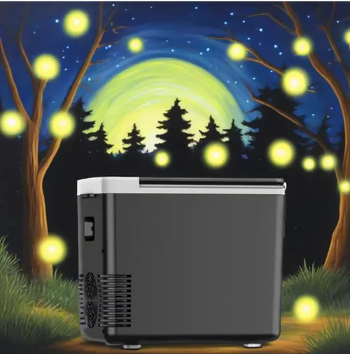 This 10L dual-purpose home and vehicle refrigerator: features dual modes of semiconductor cooling and heating, compatible with 12V 110V, operates at a low noise level of 45dB. It is compact and doesn't take up much space. It is suitable for camping by yourself, commuting, keeping food warm during transportation, and storing items in rental properties. It enables you to enjoy cold drinks and hot food anytime and anywhere, and says goodbye to makeshift solutions.