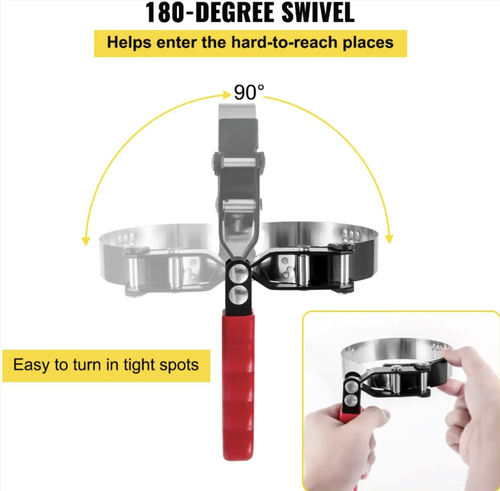 This 8-piece stainless steel filter wrench set is not just a set of tools,  it is your professional companion for car repair and oil changes. With its full range of specifications, high durability and effortless design, it breaks through the limitations of assembly and disassembly, making each filter replacement precise, efficient and worry-free. It is a must-have tool for the automotive repair industry and car owners.