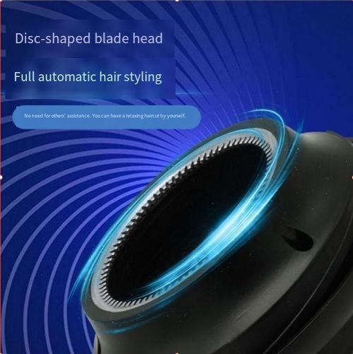 Full Self Help Flying Saucer Hair Shaving Flat Cut Home Hair Clipper,Our design concept is to cut hair in three seconds