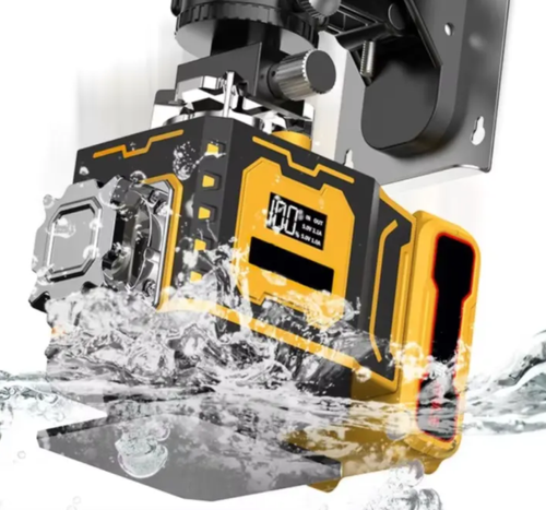 12-line green light level gauge, the precise tool for decoration layout. 12 lines, 360° full-range control. Green light has strong light and clear image. It is shock-proof and durable. It has long battery life and can be set up at multiple angles. Each line is precise, and the construction effect is neat and beautiful!