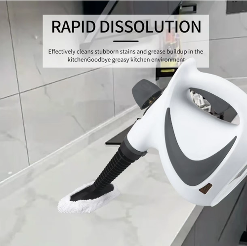 This high-temperature and high-pressure steam cleaner can produce 3.0Bar high-pressure steam within 15 seconds, achieving 99.99% sterilization and mite removal. It can quickly dissolve kitchen grease and stubborn stains in bathrooms. With a multi-accessory set, it can handle all-round cleaning in the house. It uses physical cleaning without leaving any chemical residue, making it an efficient and powerful tool for deep cleaning at home.