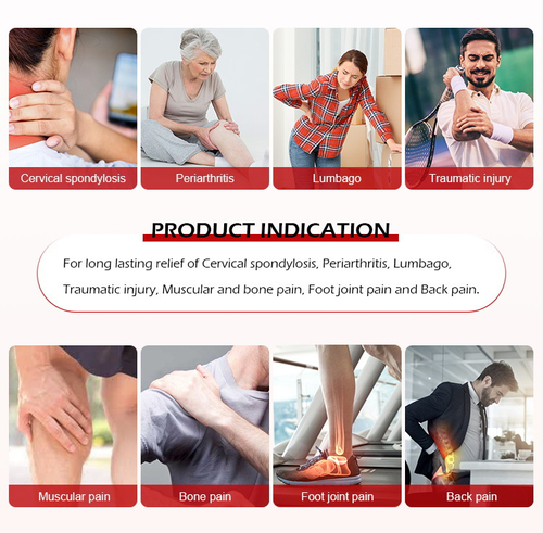 If you place an order today, you will receive 3 boxes containing a total of 18 patches for relieving muscle pain. One patch penetrates the skin, and it can relieve muscle stiffness, back pain, and joint swelling within 10 minutes. For office workers, apply it on the shoulders and waist, for fitness enthusiasts, apply it to the muscle groups to relieve post-workout soreness. Apply it to the painful area and it will provide immediate relief.