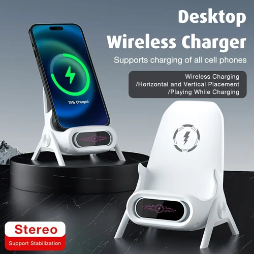 Chair-type wireless fast charging charger