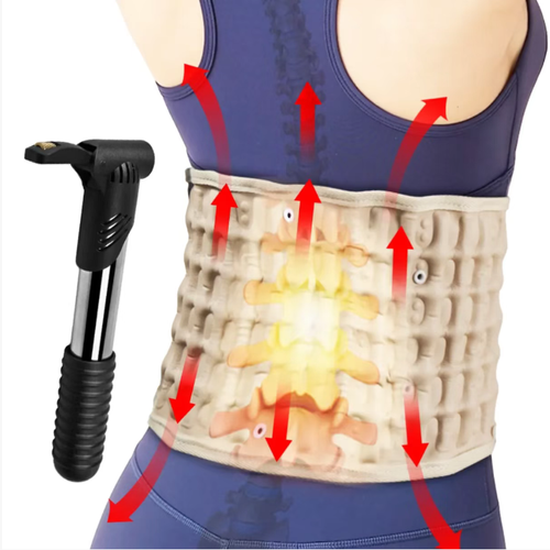 This waist support device is ingeniously designed, featuring dual support from the fixation and traction belts. The inflatable pressure-reducing belt can relieve muscle tension and improve blood circulation. It physically reduces pressure to adjust the physiological curvature. The detailed design is thoughtful and the operation is convenient. Many users have given positive feedback, stating that it can protect the waist and aid in recovery. Choose it and you choose health and comfort.