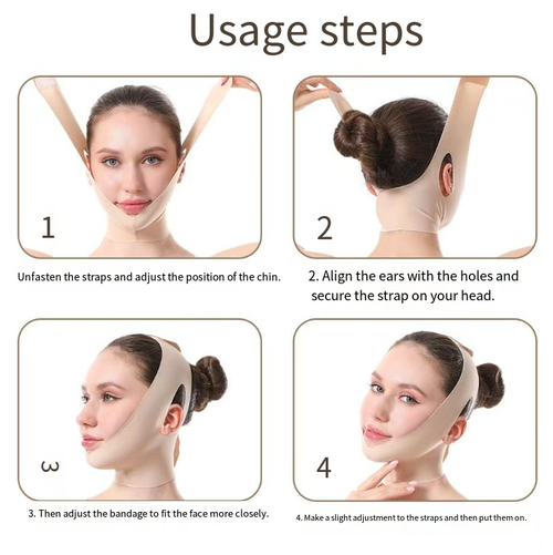 If you place an order today, you will receive 2 elongated physical facial contour tightening sleep masks. Their V-shaped design can fit various face shapes, are gentle on the skin, and can adjust the tightness as needed. It has three usage stages: wearing it for half an hour every day can reduce swelling, smooth the double chin, achieve body firming and shaping effects, and it is comfortable to wear without affecting daily activities.