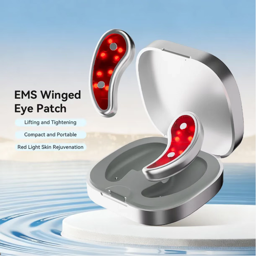Microcurrent Red Light Eye Rejuvenation Device: EMS treats puffy eyes, uses red light to remove dark circles. It takes 15 minutes to reduce yellowish complexion. The silicone contact surface gently adheres to the eyes and the intensity can be adjusted to suit the skin. Put it in your palm pocket and carry it around. It can reduce swelling in the morning and smooth out wrinkles before going to bed. There's no need to go to the beauty salon. Apply it and get a clear and bright eye!