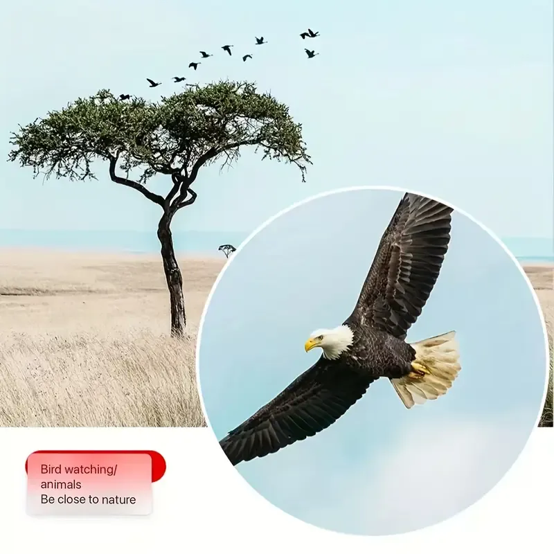 Monocular telescope, hard-core optical strength, helps you break the shackles of distance, ultra-long distance up to 2000 meters