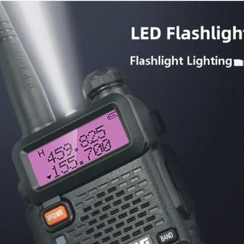 Order today and you will receive 2 uv5r outdoor wireless high-power dual-section professional-level walkie-talkies. These devices have long battery life, come with an LED flashlight and emergency calling function. They are easy to operate. The equipment is small in size and easy to carry, featuring shock resistance and durability. It is suitable for outdoor driving, construction sites, security, and team activities, etc. Make every outdoor exploration worry-free and safe and reliable.