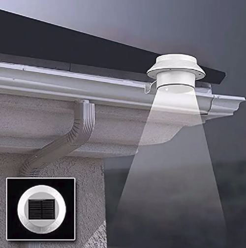 Order today and you will receive 6 3LED solar outdoor wall lights. The design is simple and white. The solar panels charge during the day and can be installed without wiring. They can be attached to fences, walls or eaves, providing outdoor protection. The white light is soft and is suitable for outdoor lighting in gardens at night, or can also be used as a decorative element for the landscape. It is very suitable for lighting small gardens or around the courtyard.