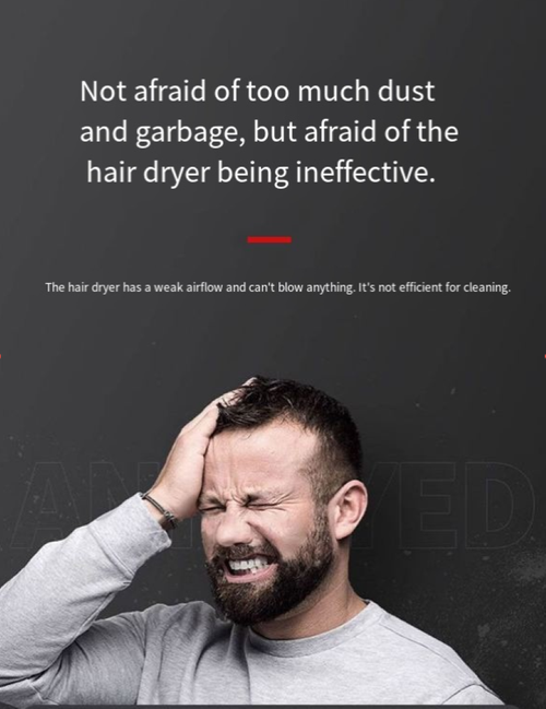 Industrial-grade lithium battery blower, with wind force reaching the level of a 14-level typhoon, equipped with brushless motor and turbocharging technology, featuring 6 adjustable wind speeds. It can efficiently remove dust, debris, etc., and is a powerful wind force warrior for industrial cleaning and construction.