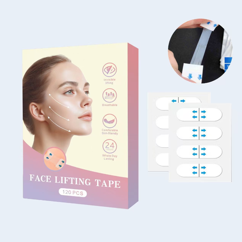 This invisible facial lifting patch comes in 120 packs. It is ultra-thin, breathable, waterproof, and can lift and firm the jawline and nasolabial folds. It quickly improves swelling and laxity, making it a beauty savior for commutes and dates.
