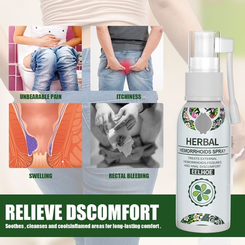 Order today and you'll receive 3 bottles of herbal perianal care spray. If you often sit or stand for long periods and also suffer from constipation, then stop enduring it! This product is specifically designed to treat external hemorrhoids, anal fissures, and discomfort around the anus. Just spray it after cleaning, and it will quickly relieve pain, itching, and swelling, providing you with a refreshing and reassuring care.