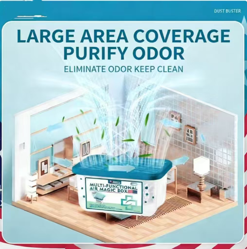 Multifunctional air purifier, with physical adsorption technology, 360° powerful dust removal, odor decomposition. No need for power supply. Suitable for mothers and infants. It gives your home a hidden dust-proof suit, protecting the health of your family's breathing.