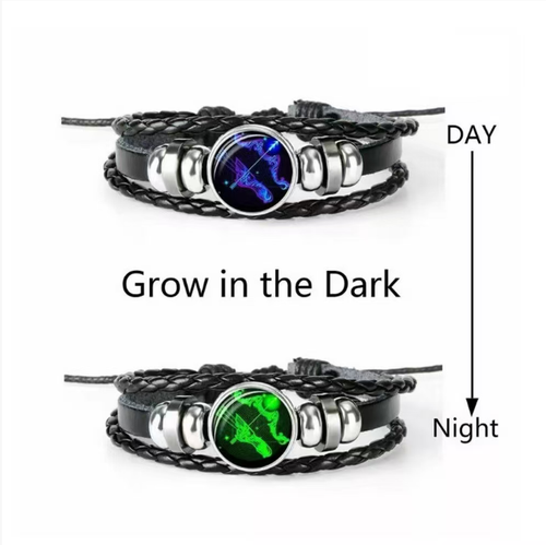 The starry night glow bracelet weaves good luck onto your wrist. During the day, it displays the constellation patterns of the stars, and at night, it emits soft light, creating a very atmospheric effect. The black rope is woven to suit all outfits, and it comes with 12 strands, guaranteeing good luck throughout the year. If you place an order today, we will ship 12 strands immediately, welding the starry good luck onto your wrist.