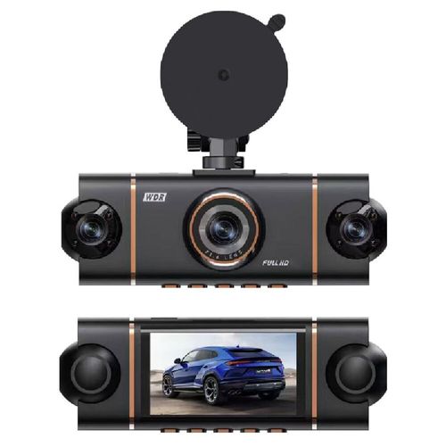 This four-lens Vehicle Recording Device supports 1080P high-definition shooting and 360° panoramic coverage. It is equipped with infrared night vision and WDR (Wide Dynamic Range) technology,ensuring clear images both during the day and at night. It supports mobile phone connectivity,featuring a 3-inch large screen for real-time preview,loop recording and emergency locking functions,providing reliable protection for driving safety.