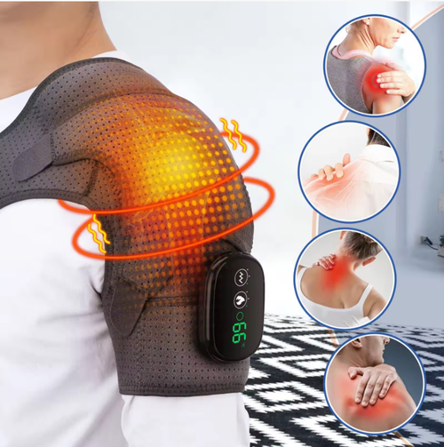Worried about stiff shoulders and neck from long hours of sitting at a desk? Still struggling with neck pain from looking down at your phone? This electric shoulder and neck massager is designed specifically to relieve shoulder and neck discomfort, using its professional effectiveness to help you dispel fatigue and regain relaxation!