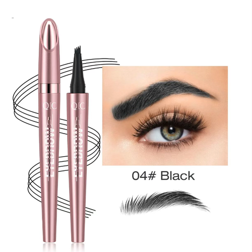 Order today and you will receive 2 boxes of waterproof, sweat-proof and non-staining synthetic liquid eyebrow pencils. They have waterproof and sweat-proof properties and can keep your makeup in place for a long time. There are 6 colors to choose from to suit different hair colors. The rose gold pen body is convenient to carry and also easy for touch-ups. Even beginners can easily create natural and unique eyebrow styles.