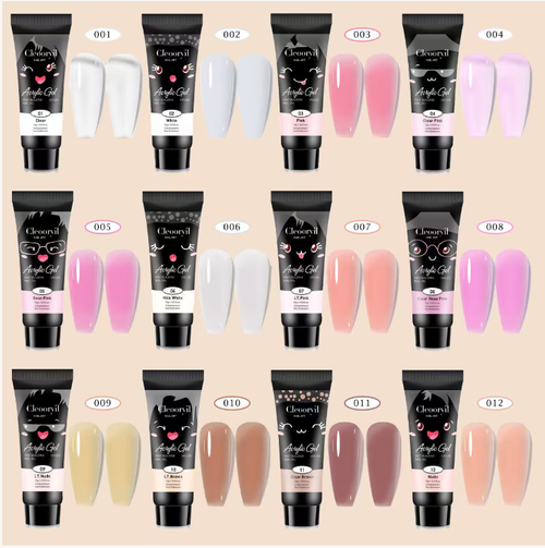 Order today and you will receive 6 boxes, which means 6 different colors to choose from, for the advanced light therapy nail extension gel from Zimei Nail Salon. It uses a high-concentration light therapy formula. Its four-step process is simple and easy to learn. After the light exposure, it will firmly attach for 2 to 3 weeks. The texture is light and thin, and it will not damage the original nails. Whether for individual users or nail salons, it is a practical choice.