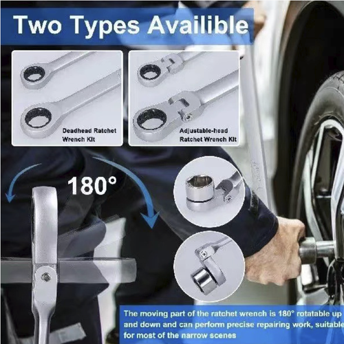 15-piece special activity type ratchet wrench barrel set, made of CR-V material, with 72 teeth bidirectional ratchet, 13 different specifications of barrels covering various scenarios, flexible operation in narrow spaces, efficient and precise disassembly and assembly of auto repair and home improvement bolts, professional and durable hardware tool