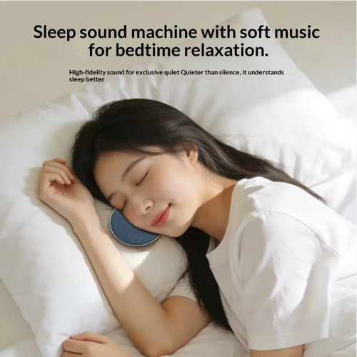 The audio equipment under the pillow adopts the pillow-fitting sound transmission technology, allowing you to listen clearly by yourself without disturbing the person beside you. It features Hi-Fi-level sound quality, combined with built-in white noise for sleep assistance. It supports both Bluetooth 5.4 and TF card modes, is lightweight, soft to the touch, portable and has a long battery life. It is a practical choice for improving sleep quality.