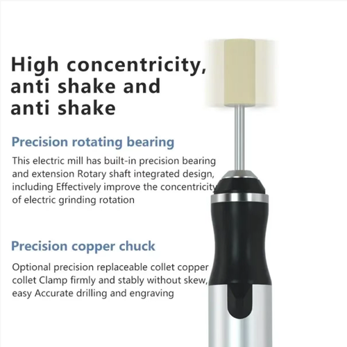 Electric grinder, grinding, polishing, engraving, rust removal, drilling, cutting, all done in one machine