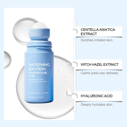 Place your order today and you will receive 2 bottles of the soothing hair removal care essence rollers. Using them daily can make the skin around the hair follicles become soft. After applying it to the armpits and limbs, it will form a smooth and matte surface. Even when wearing a short skirt with shoulder straps, you won't feel tight. Easily enjoy the confident look brought by bare skin! Order now!