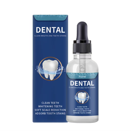 If you place an order today, you will receive 10 bottles of plant-based regenerative tooth cleaning drops for teeth restoration and plaque removal. This tooth care liquid adopts a pioneering whitening technology and can effectively remove stubborn stains. It contains hydroxyapatite and plant extracts, which can form a protective film. This product is gentle and non-irritating. Its dropper design is convenient for use. It can make your teeth whiter every day and also freshen your breath.