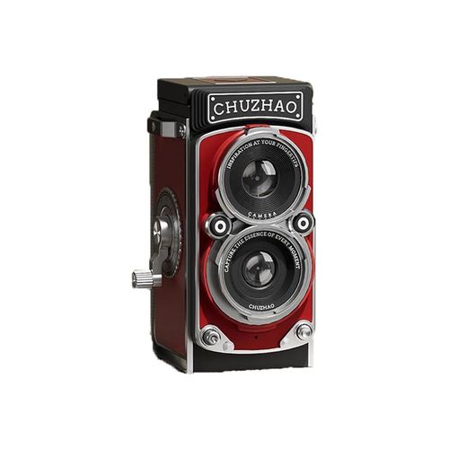Entry Level TLR Retro Camera New Red CCD Texture Camera With Soft Nostalgic Film Filter One Click Photo And Video Beginner Friendly Gift Box Standard With 16G Memory Card Shoulder Strap Data Cable Retro Vibe Daily Travel Portrait Shooting Artifact Lightweight Portable No Complicated Post Processing Needed Easily Capture Cinematic Warm Tone Pictures Student Friendly Affordable Camera Ideal Gift For Girlfriend And Best Friend